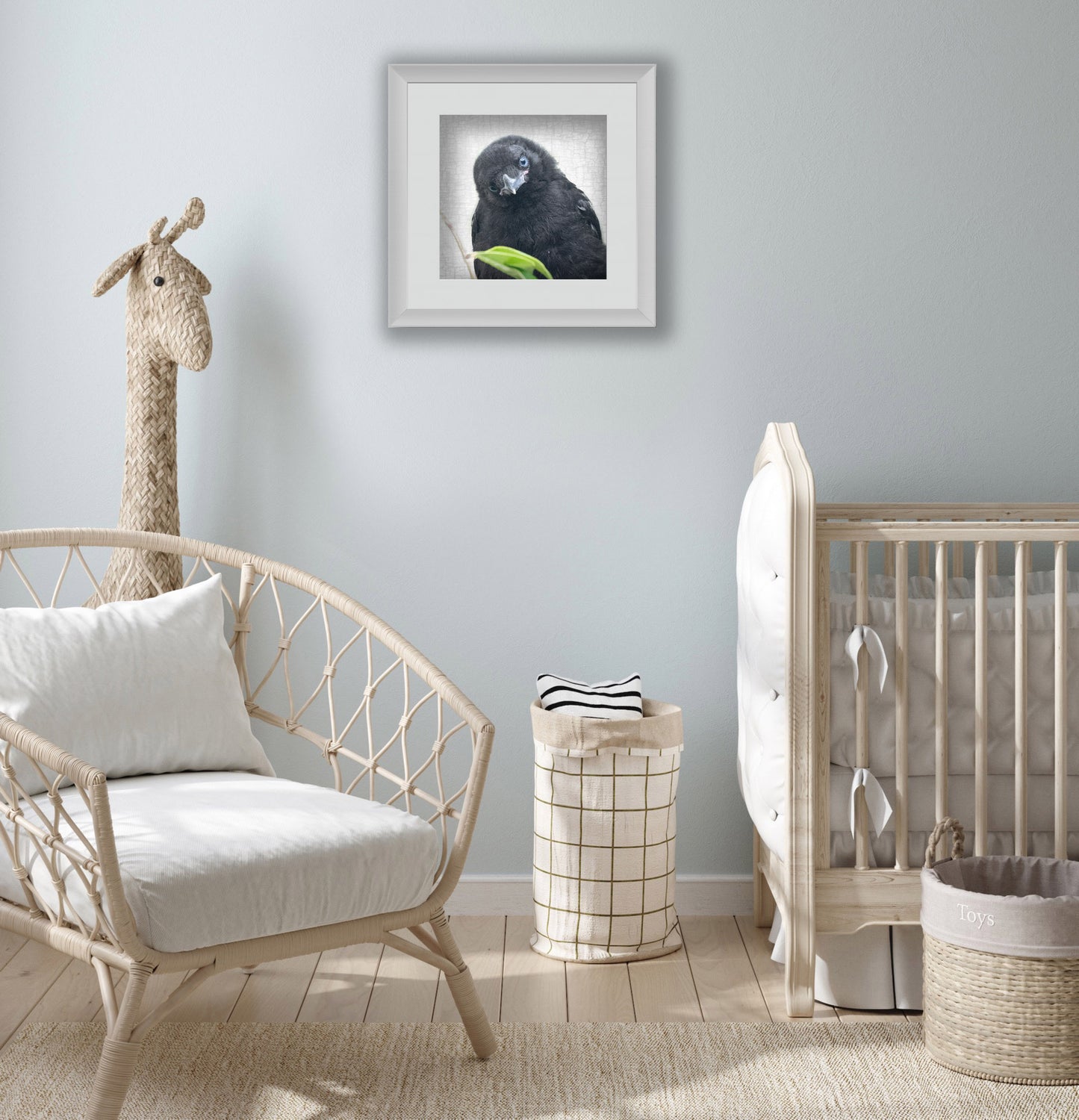 FIRST LOOK - Fine Art Print, Crow Portrait Series