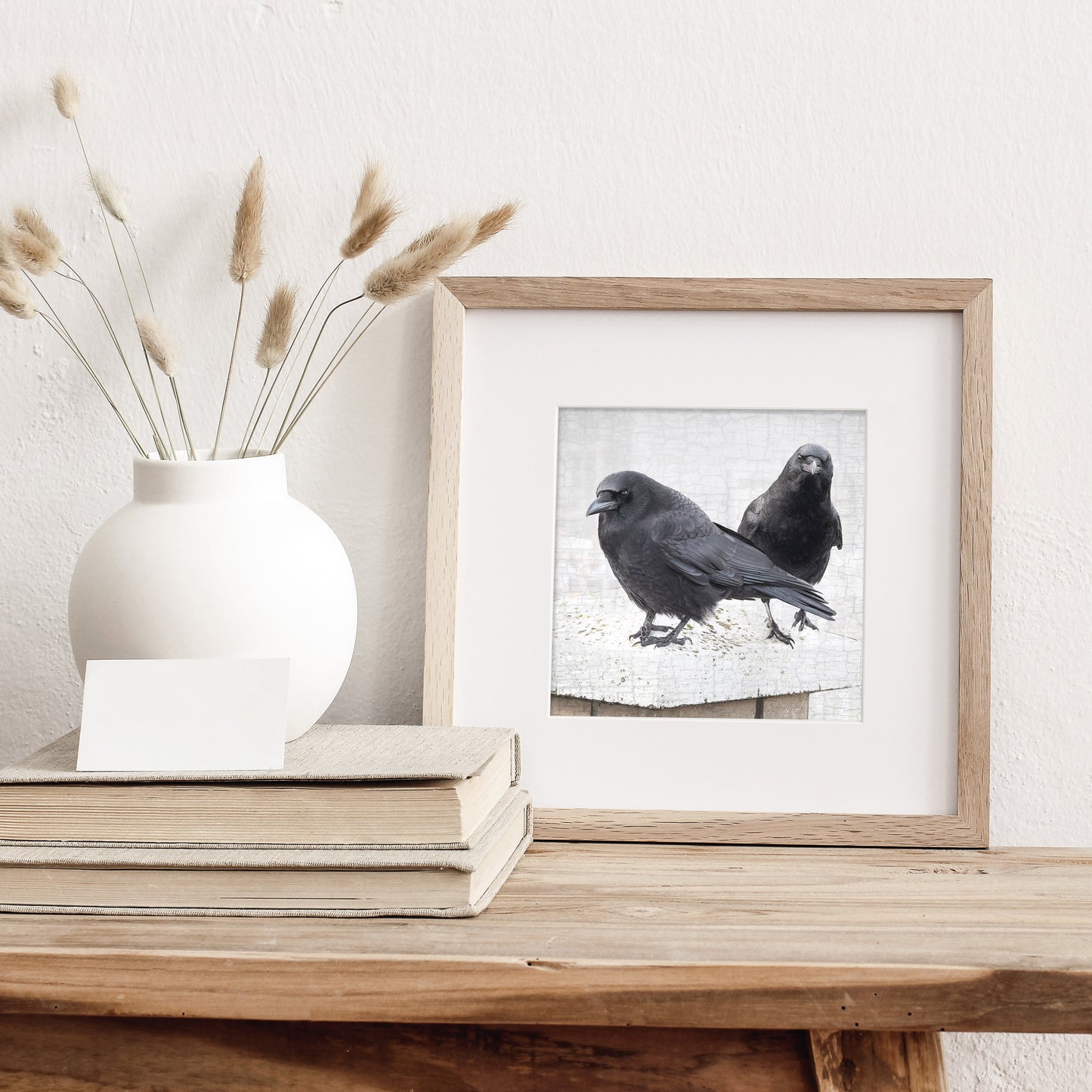 STRONGER TOGETHER - Fine Art Print, Crow Portrait Series