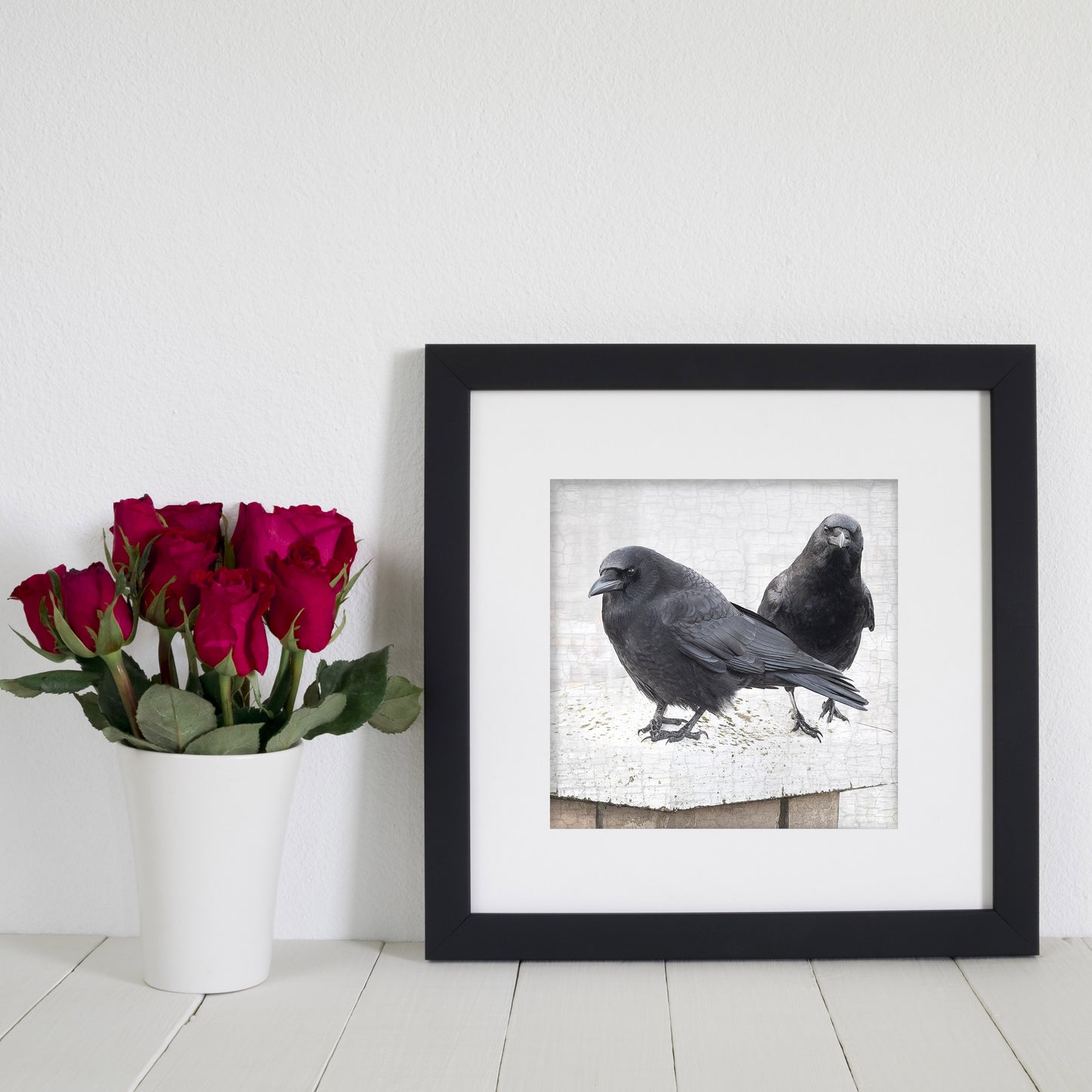 STRONGER TOGETHER - Fine Art Print, Crow Portrait Series