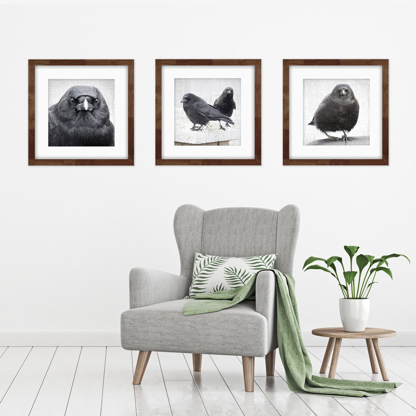 STRONGER TOGETHER - Fine Art Print, Crow Portrait Series