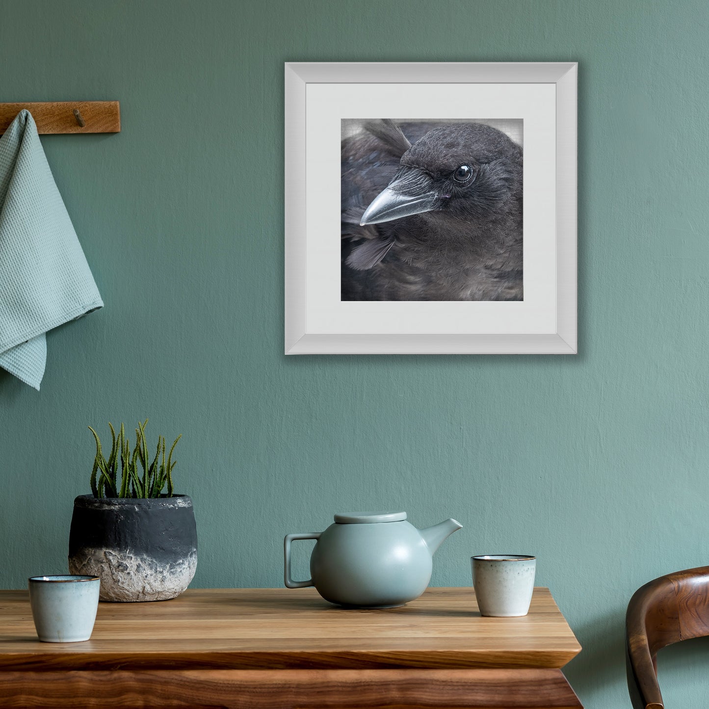 FIRST SUMMER - Fine Art Print, Crow Portrait Series