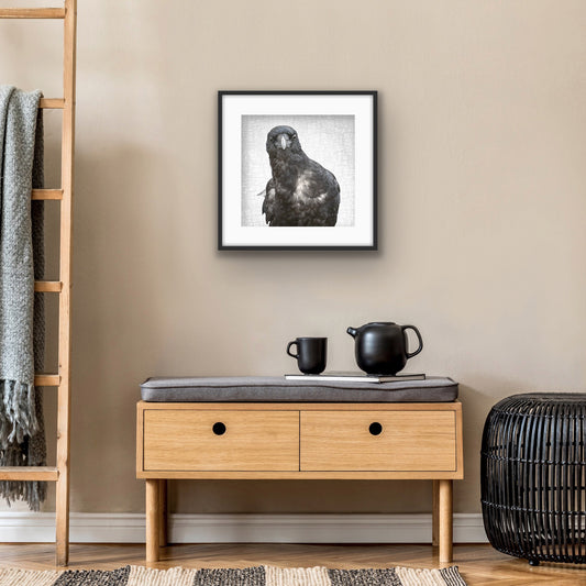 NEIL YOUNG, THE CROW - Fine Art Print, Crow Portrait Series
