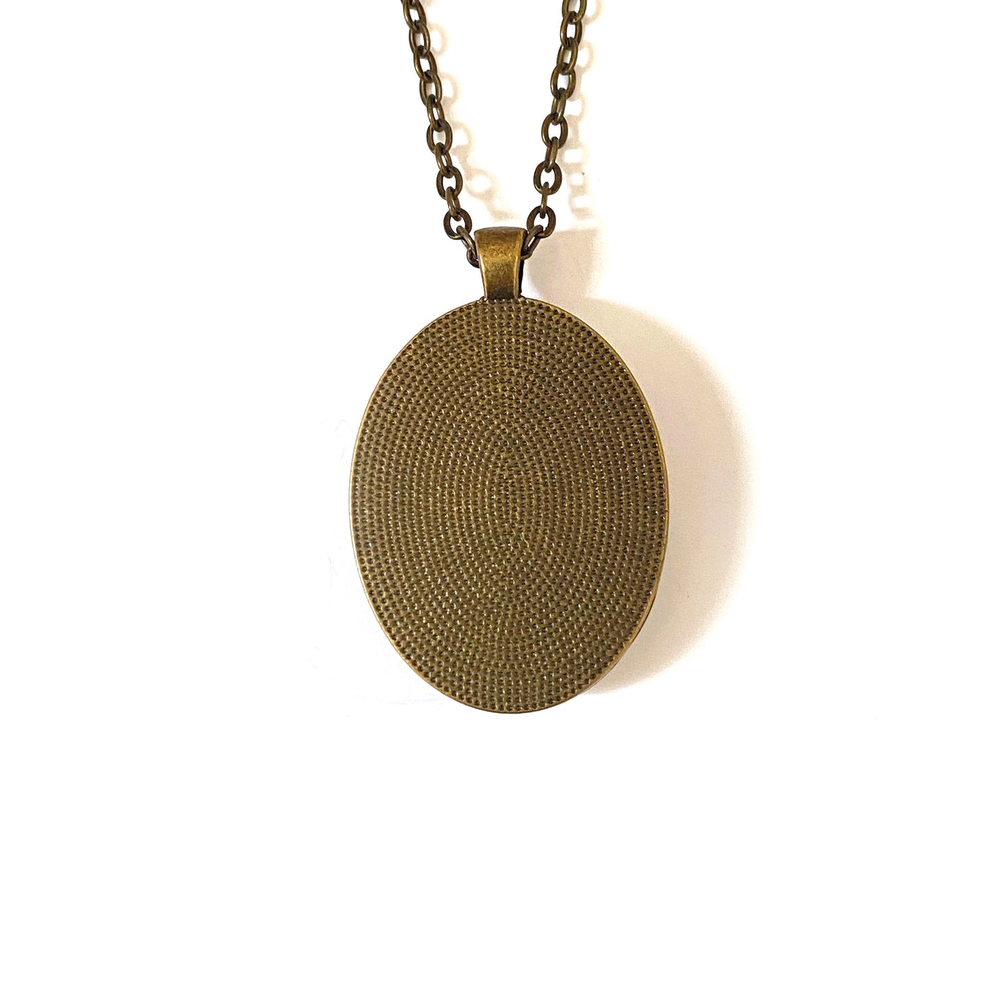 SELF REFLECTION - Large Glass Pendant