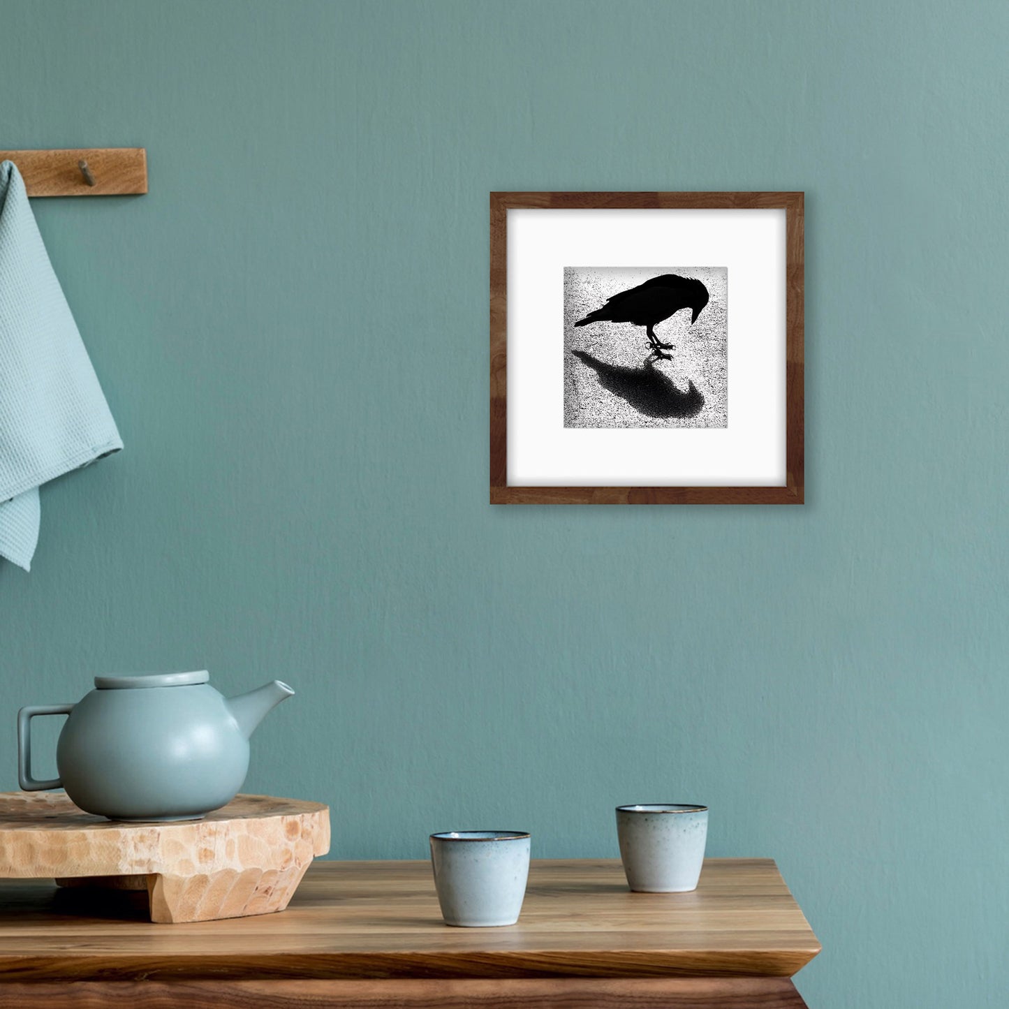 SYMMETRY - Fine Art Print, Crow Portrait Series