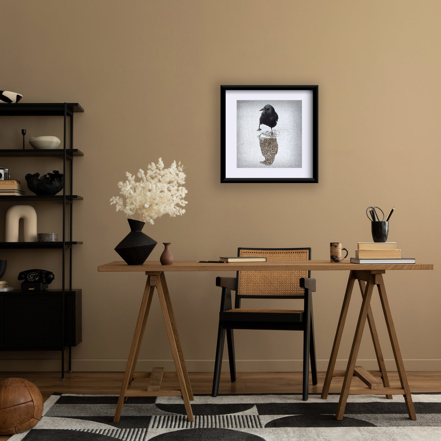 WADE IN - Fine Art Print, Crow Portrait Series