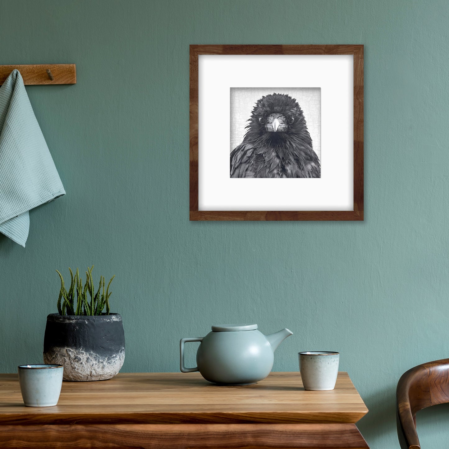 CRITICAL THINKER - Fine Art Print, Crow Portrait Series