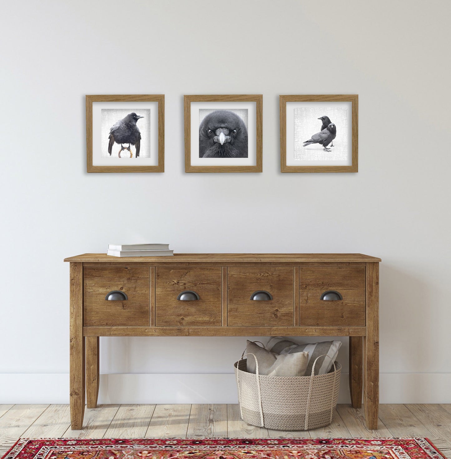 CEREMONIAL CROW - Fine Art Print, Crow Portrait Series
