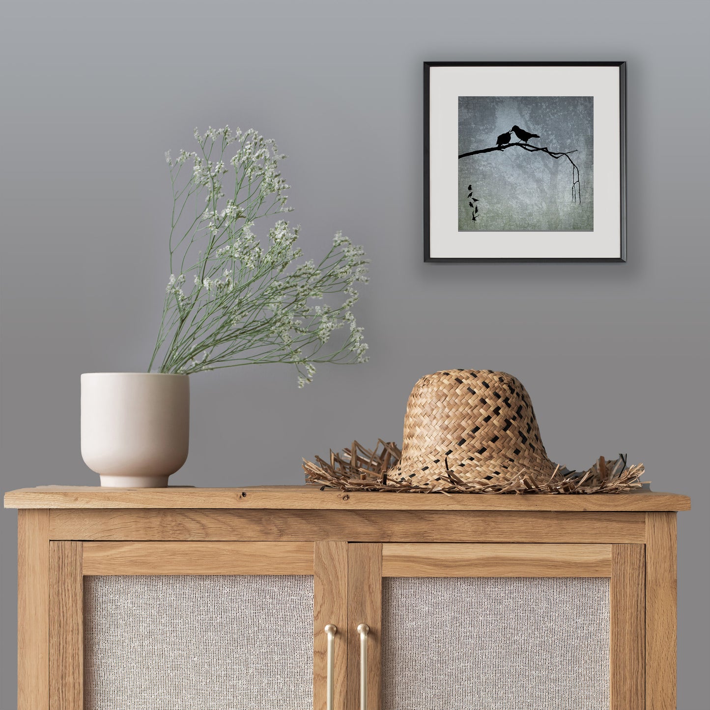 FAMILY - Fine Art Print, Blue Crow Series
