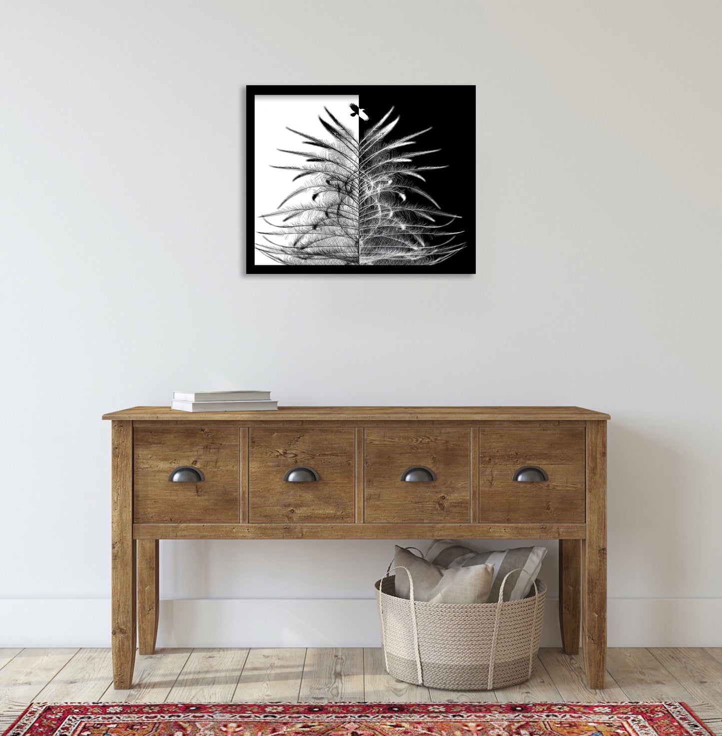 HOPE IS THE THING — Black & White Print