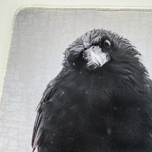 PHILOSOPHER CROW Mouse Pad