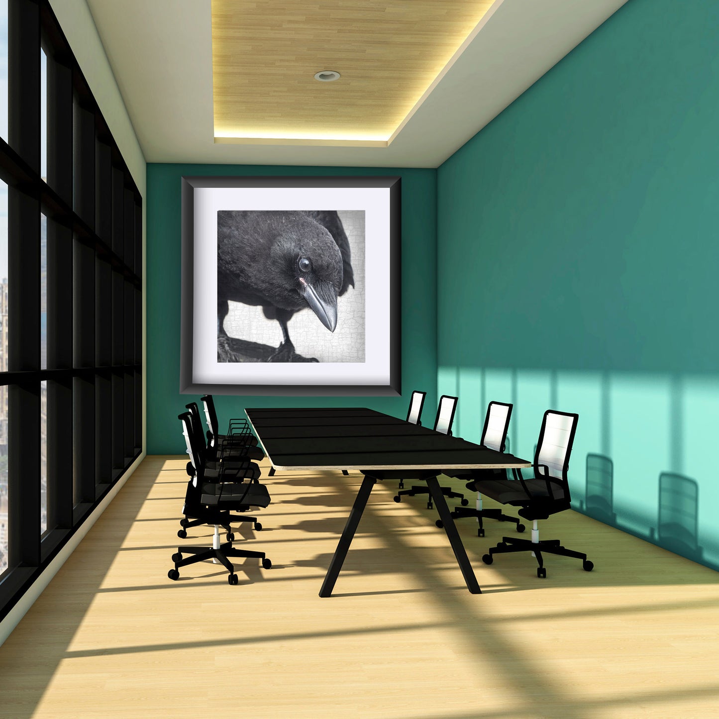 JUNIOR INVESTIGATOR - Fine Art Print, Crow Portrait Series