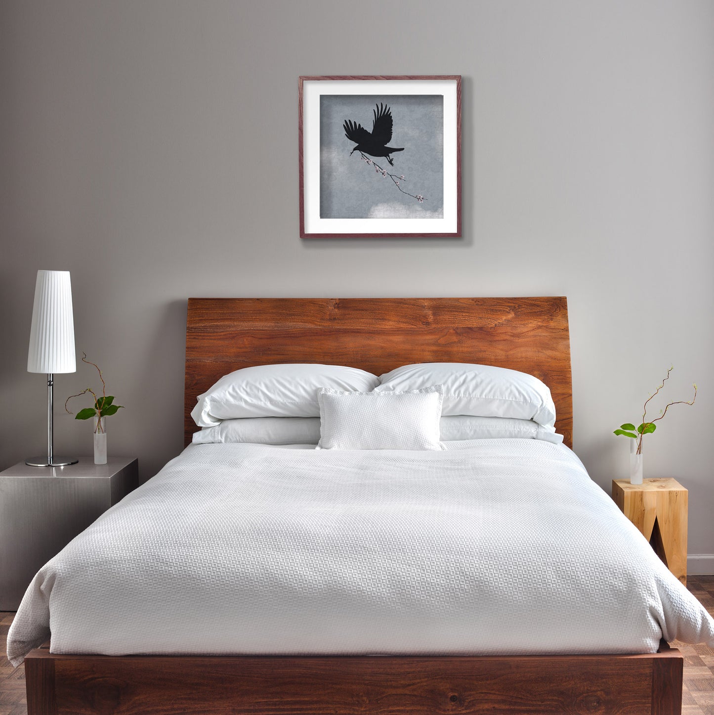 SKY MESSENGER - Fine Art Print, Blue Crow Series