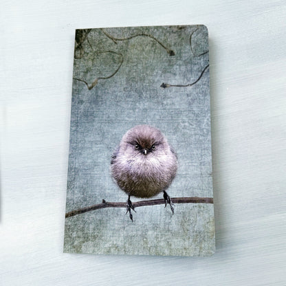 SMALL BUT DETERMINED - Small Notebook by June Hunter