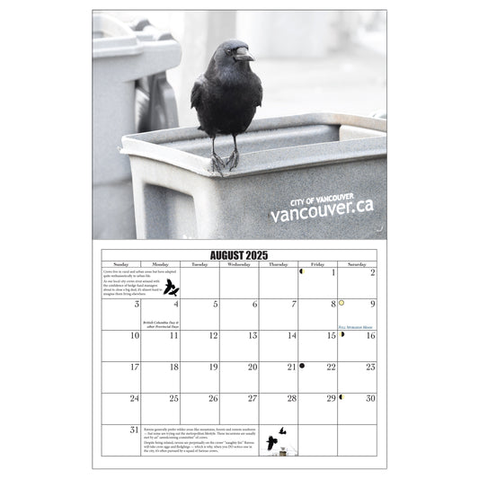 City Crow Calendar