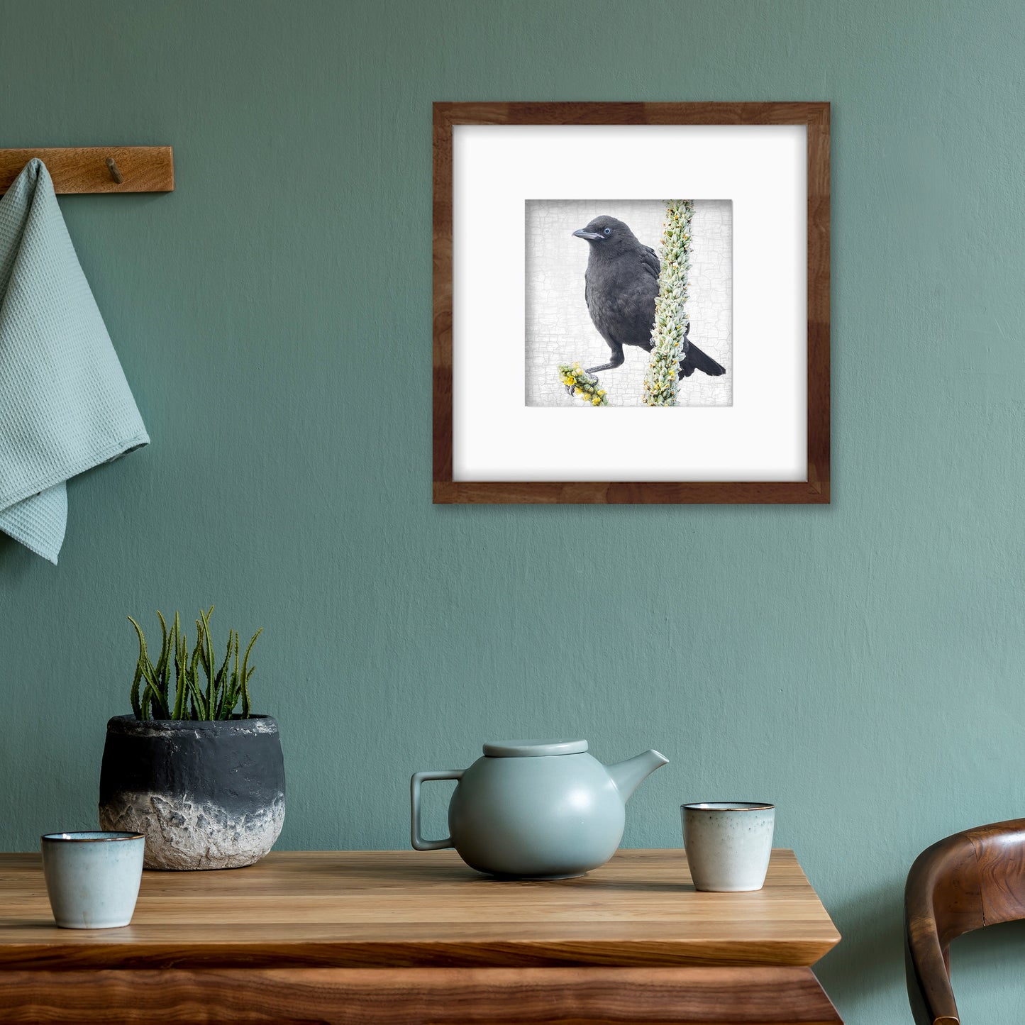 BALANCE FOR BEGINNERS - Fine Art Print, Crow Portrait Series