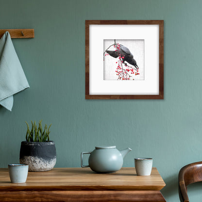 PRECISION - Fine Art Print, Crow Portrait Series