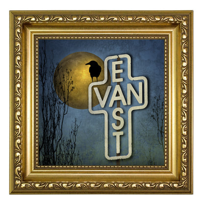 EAST VAN MOON - Fine Art Print, Blue Crow Series