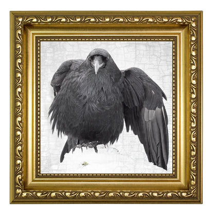 RAVEN DANCE 2 - Fine Art Print, Raven Portrait Series