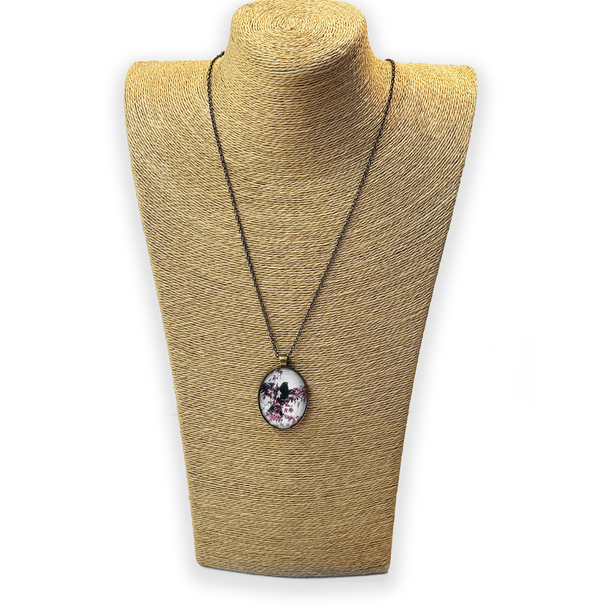 FALL FIREWORKS - Large Glass Pendant