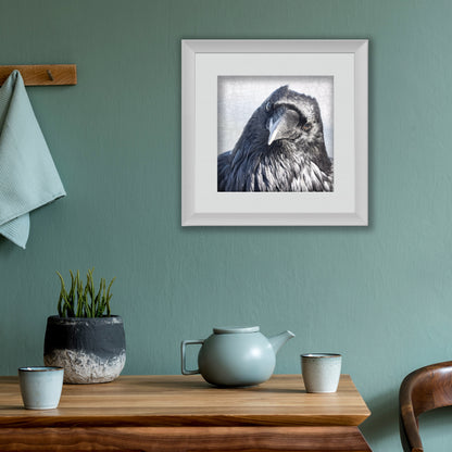 THE LISTENER - Fine Art Print, Raven Portrait Series