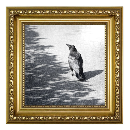ON THE BORDERLINE - Fine Art Print, Crow Portrait Series