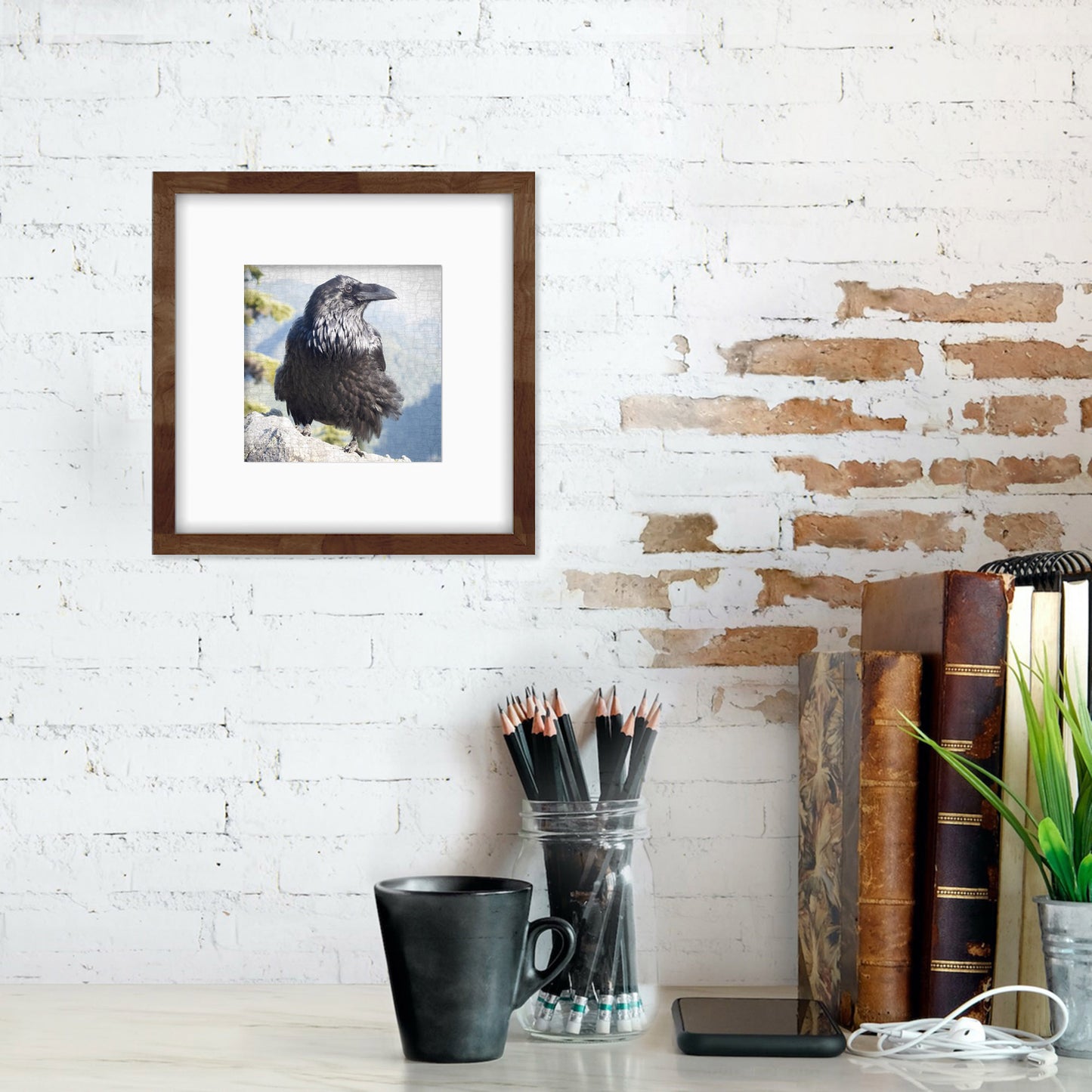 HERE COMES THE SUN - Fine Art Print, Raven Portrait Series