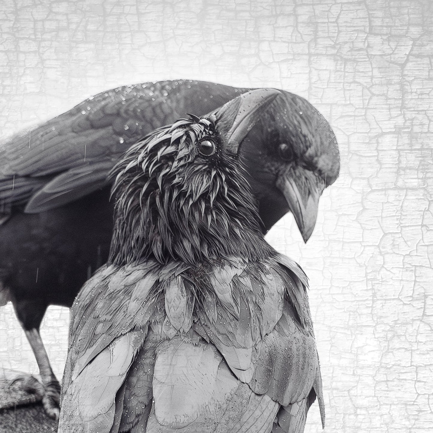 TOGETHERNESS - Fine Art Print, Crow Portrait Series