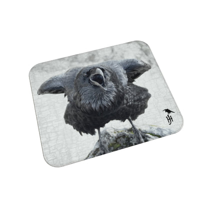 ELBOWS UP RAVEN Mouse Pad