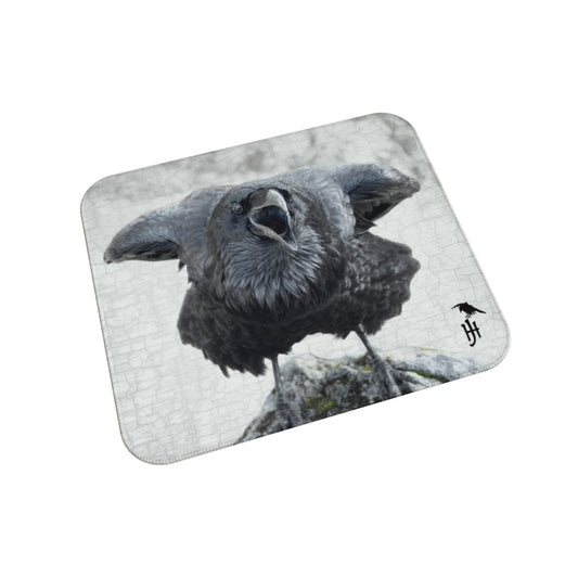 ELBOWS UP RAVEN Mouse Pad