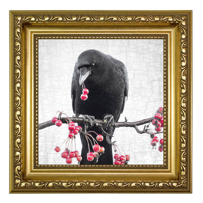 THE FEAST - Fine Art Print, Crow Portrait Series