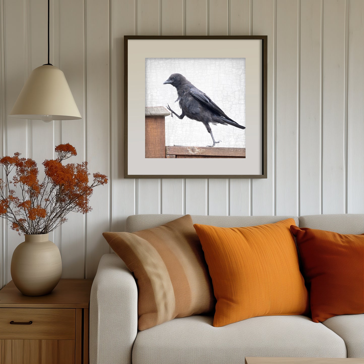 STEP UP - Fine Art Print, Crow Portrait Series