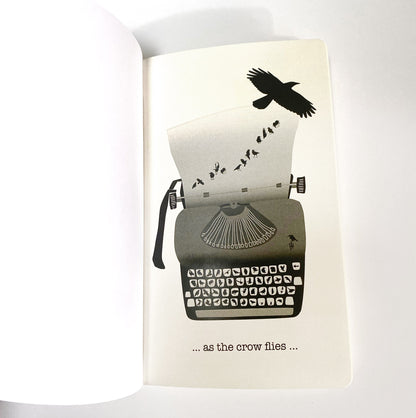 AS THE CROW FLIES - Small Notebook by June Hunter — SALE