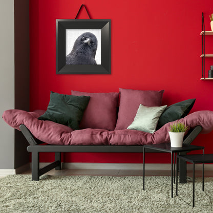 THE WATCHER - Fine Art Print, Crow Portrait Series