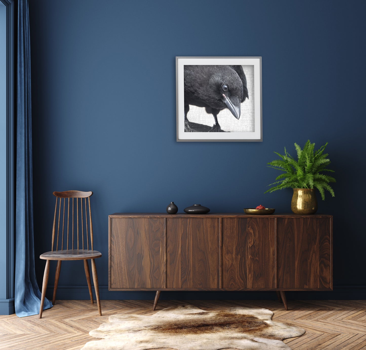 JUNIOR INVESTIGATOR - Fine Art Print, Crow Portrait Series