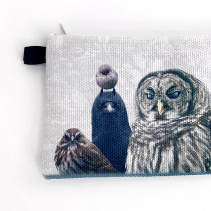 Judgmental Birds Pencil Case/Organizer