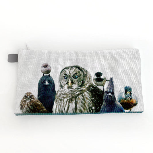 Judgmental Birds Pencil Case/Organizer