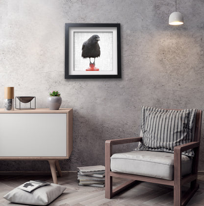 EQUILIBRIUM - Fine Art Print, Crow Portrait Series