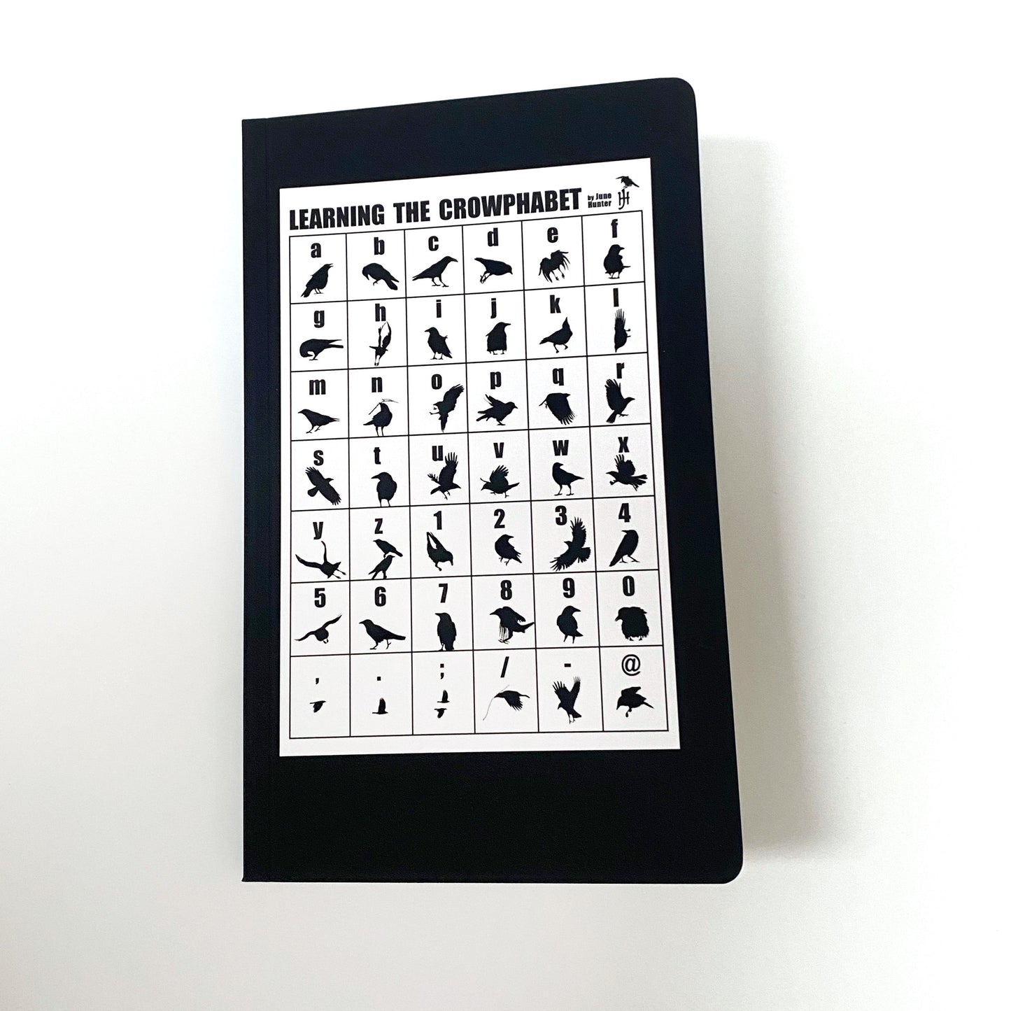 CROWPHABET - Small Notebook by June Hunter — SALE