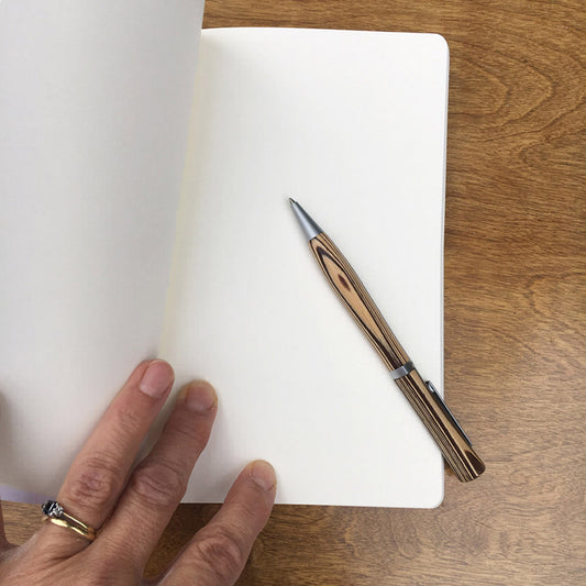 RAVEN LOOKS BACK - Small Notebook by June Hunter